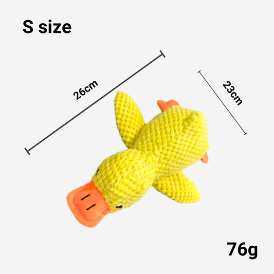 Pawpy Yellow Duck Cotton Toy