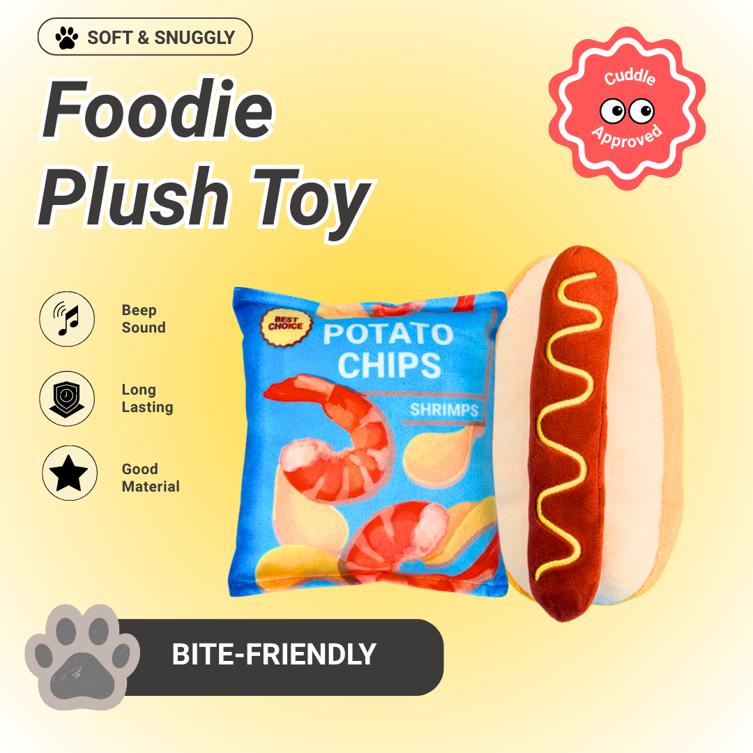 Pawpy Foodie Plush Toy