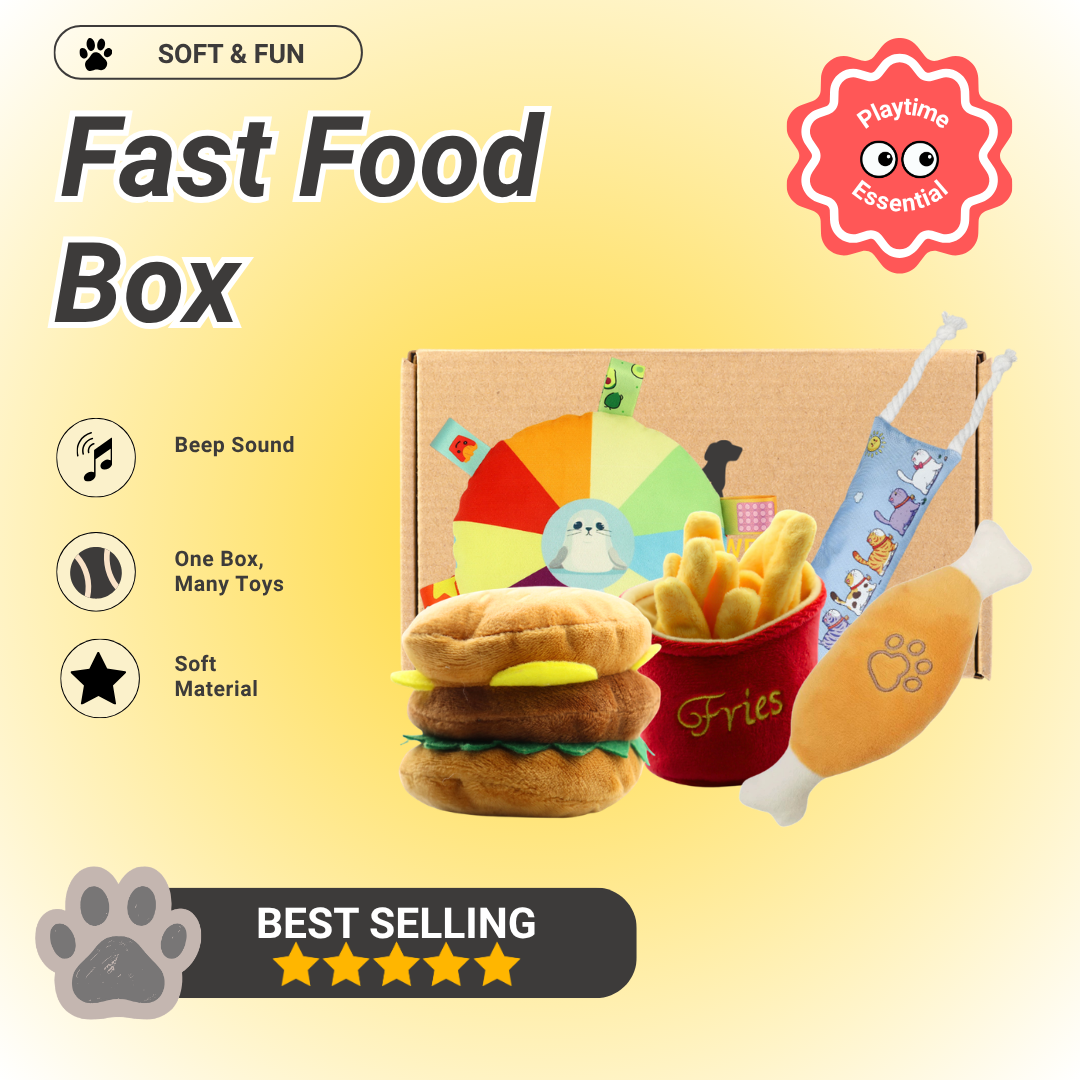 Pawpy Fast Food Doggie Box