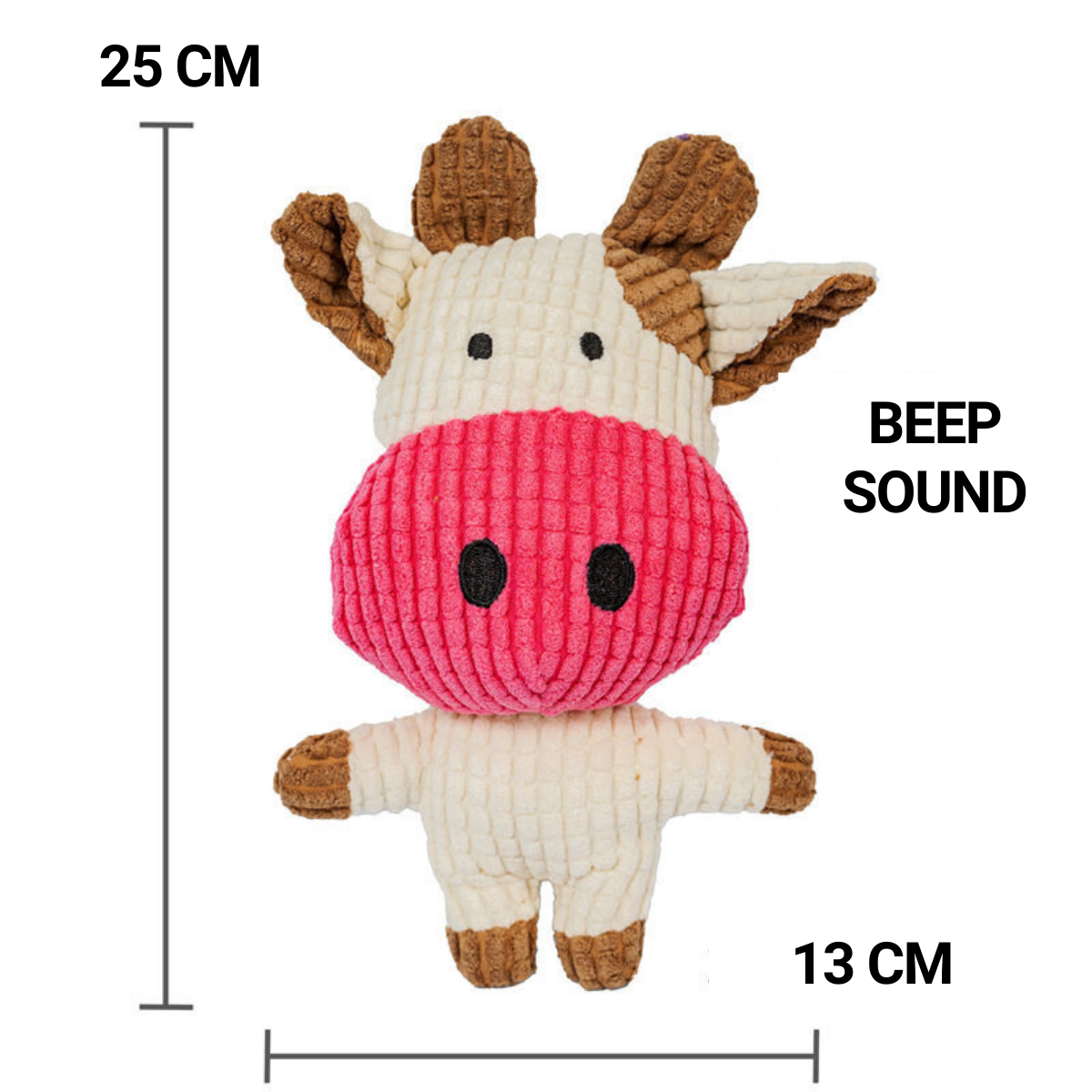 Pawpy Box Corn Fleece Plush Toy