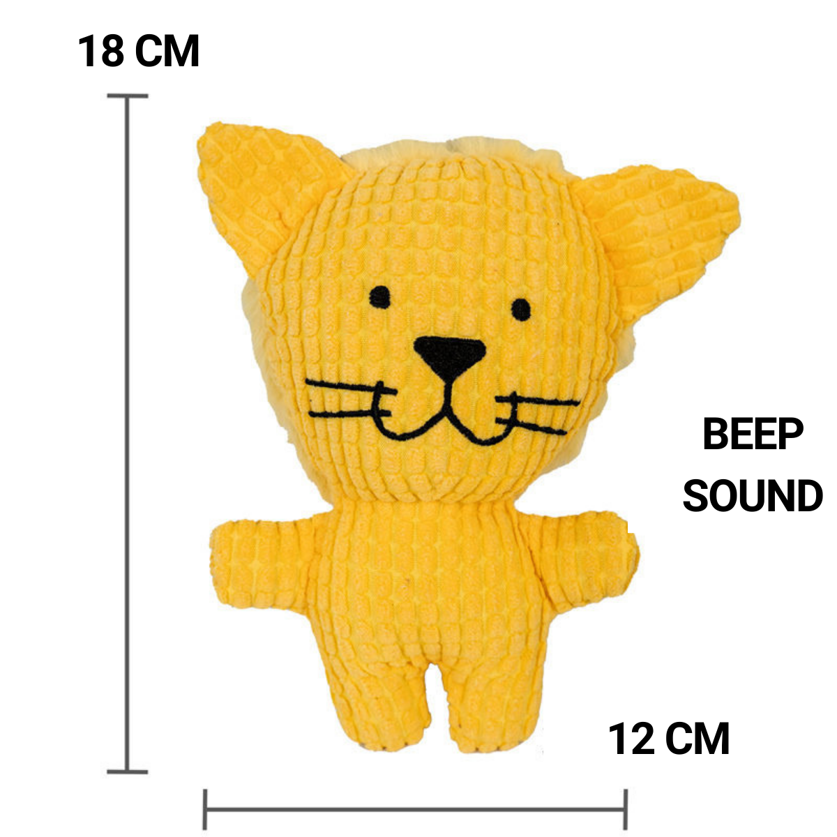 Pawpy Box Corn Fleece Plush Toy