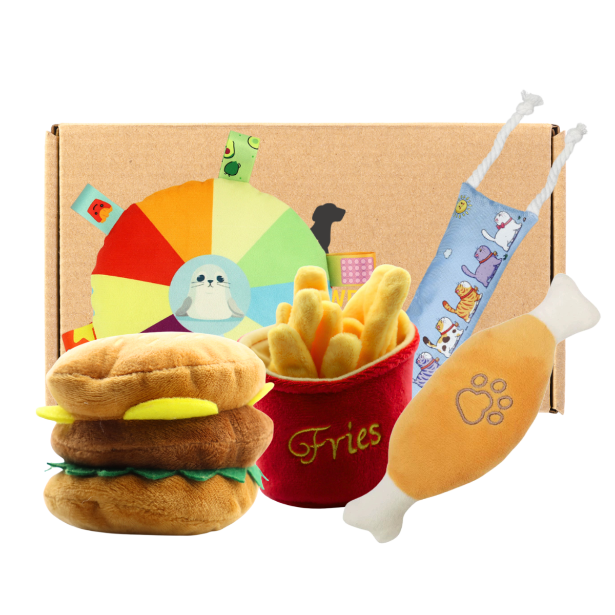 Pawpy Fast Food Doggie Box
