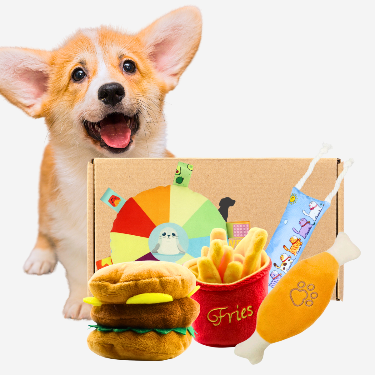 Pawpy Fast Food Doggie Box